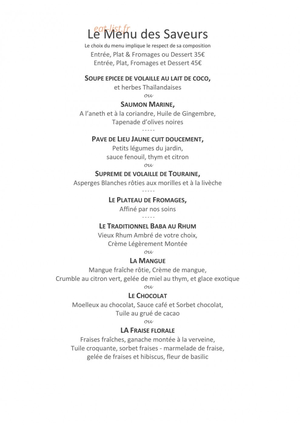 La Mère Hamard — carte page 1