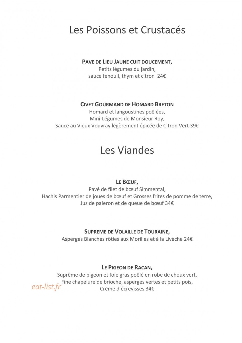 La Mère Hamard — carte page 3