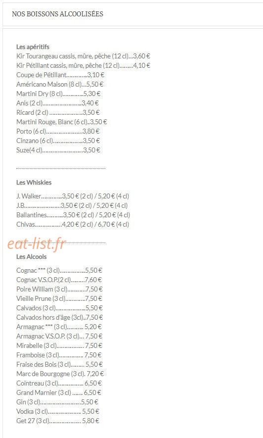 L'Epicerie — carte page 13