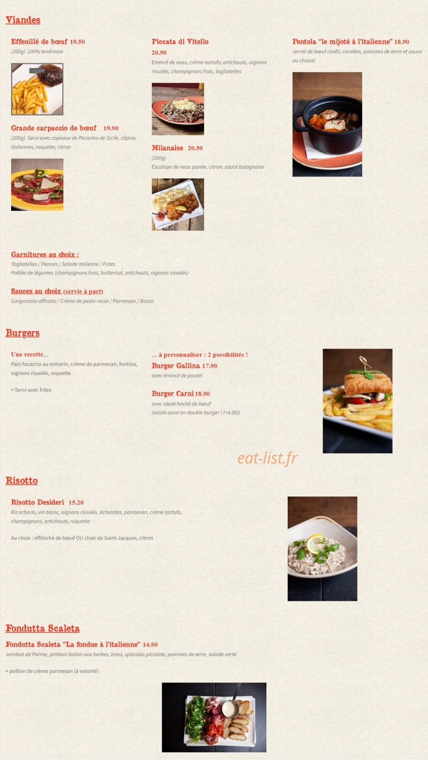 La Scaleta — carte page 6