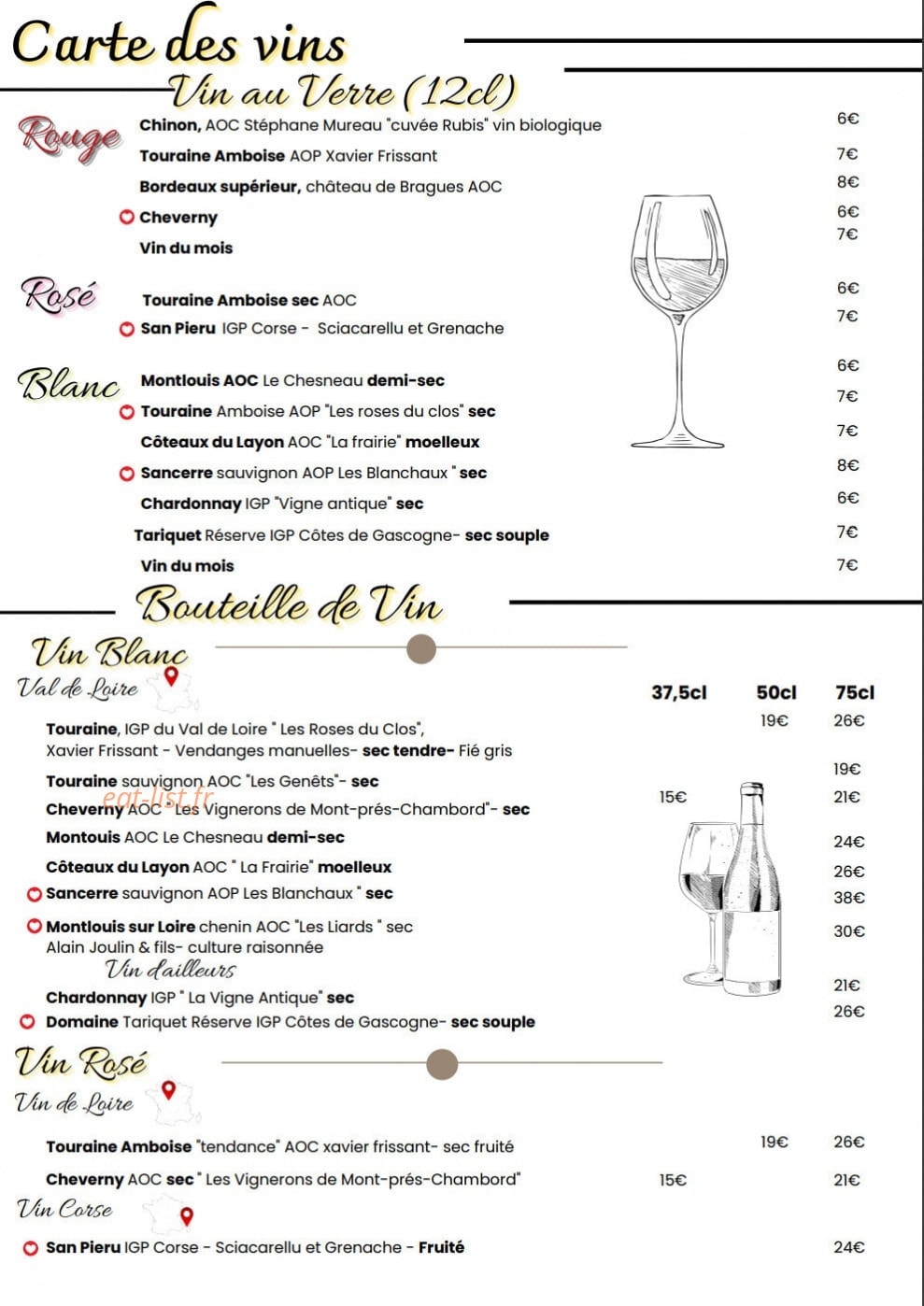 La Terrasse — carte page 7