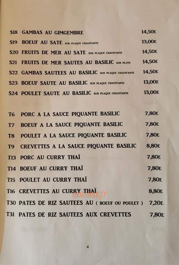 Le Pékin — carte page 4