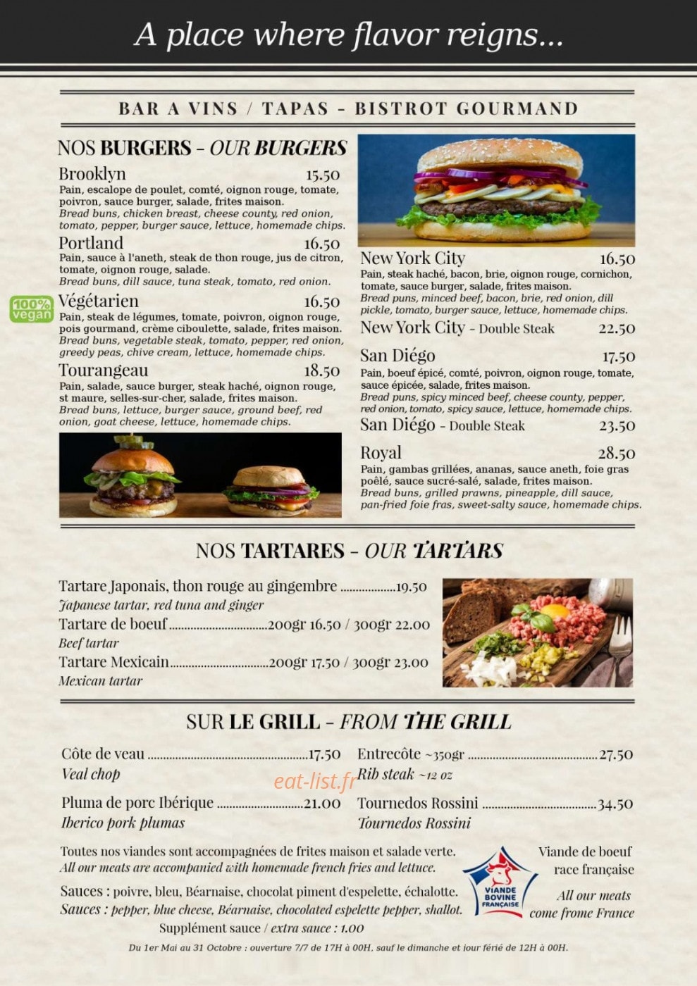 Lounge B. — carte page 3