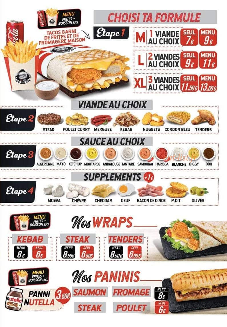 Restaurant O'42 — carte page 4