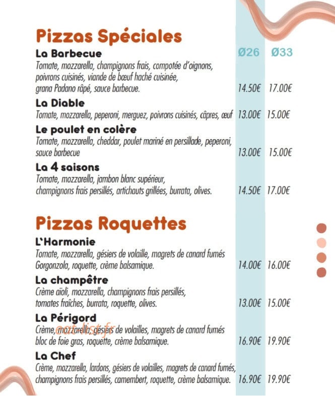 La Bonne Note — carte page 6