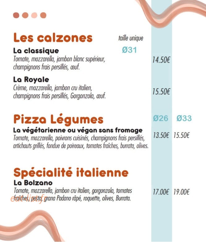 La Bonne Note — carte page 4