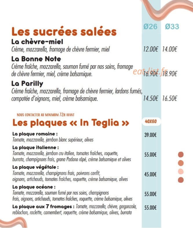 La Bonne Note — carte page 8
