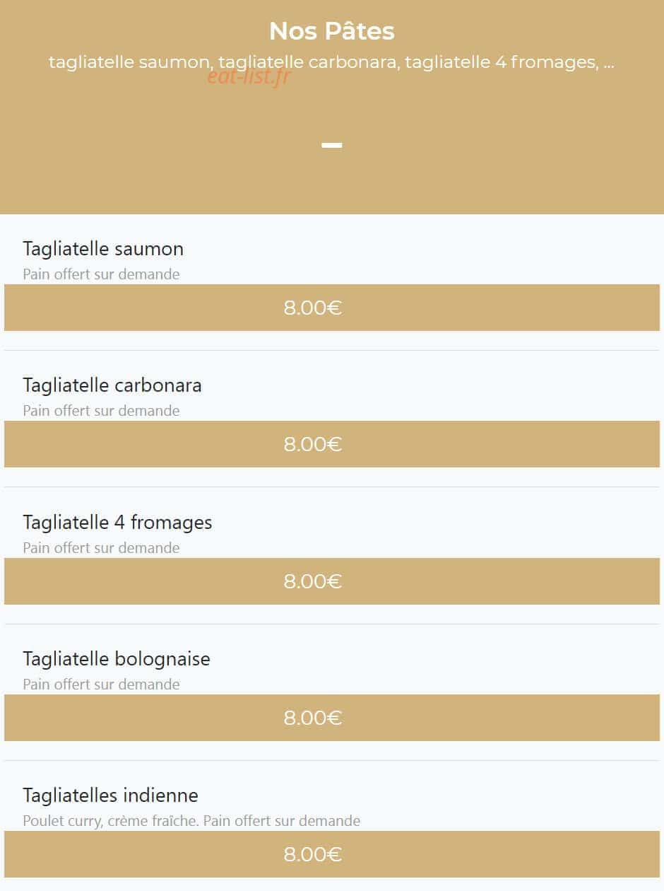 Ola pizza — carte page 24