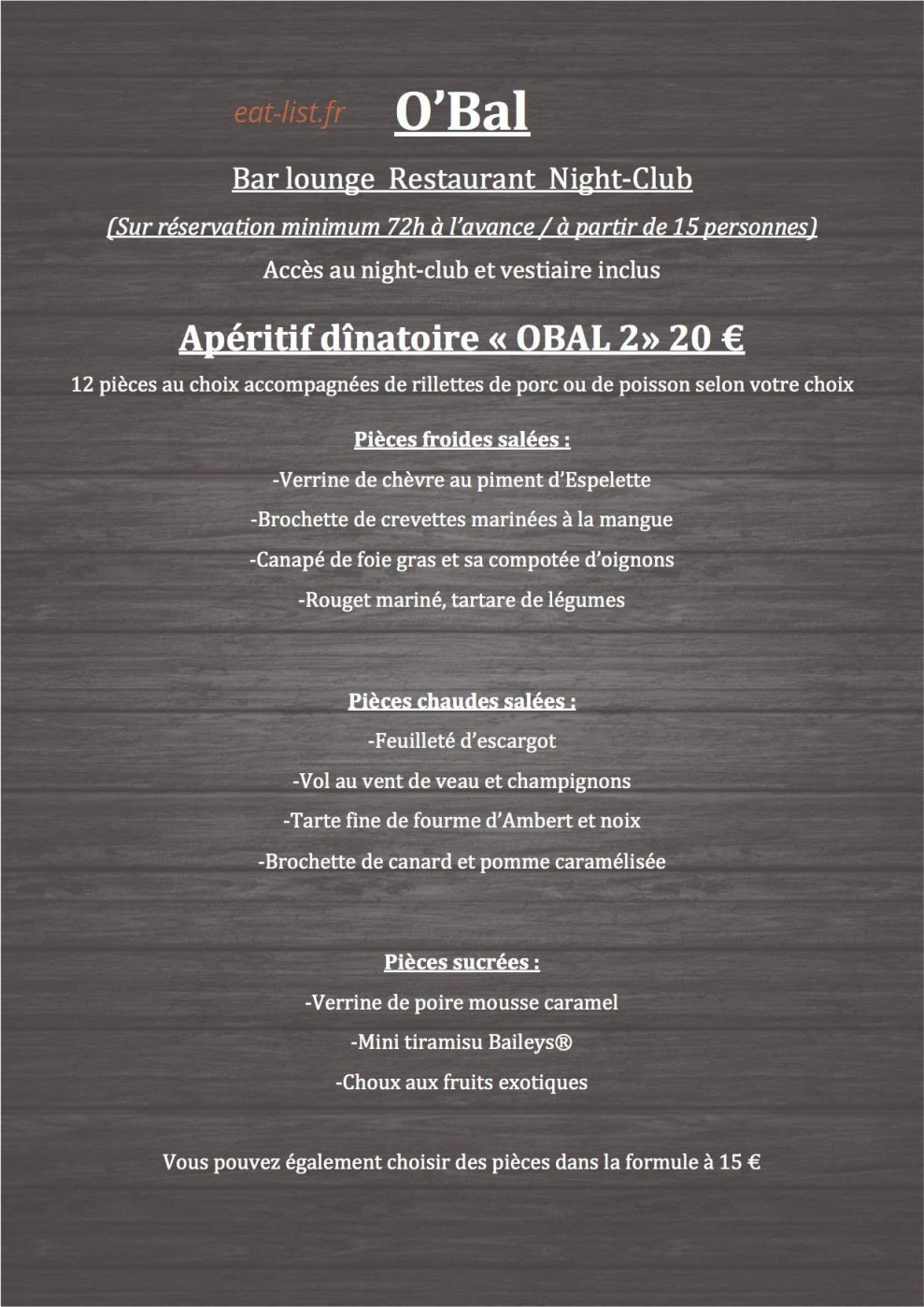 Obal — carte page 11