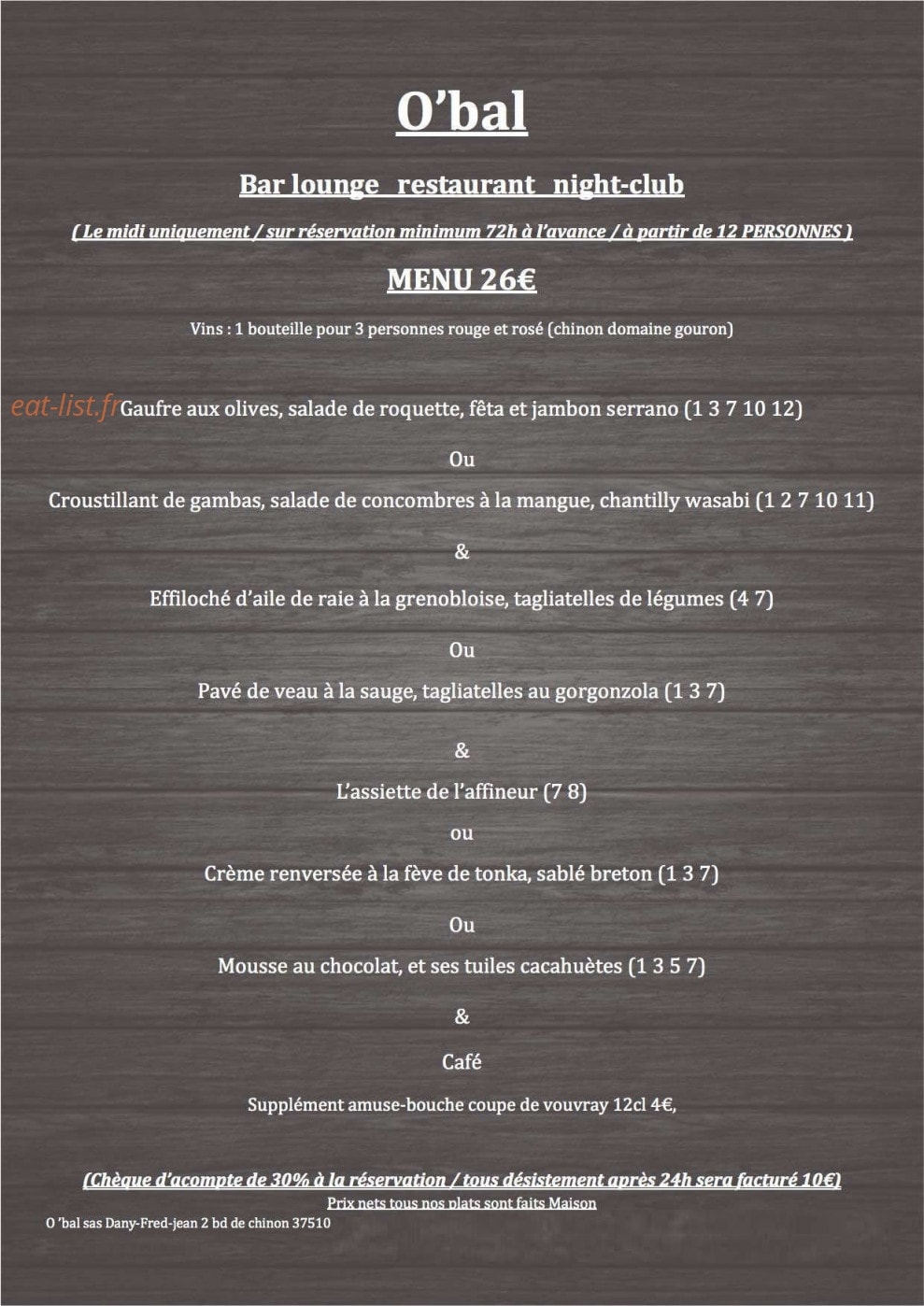 Obal — carte page 7