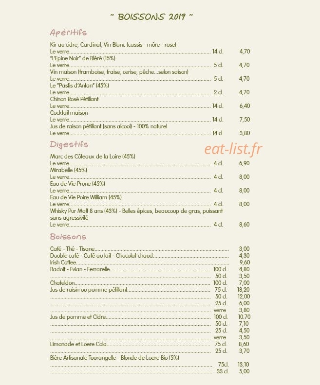 L'etape Gourmande — carte page 5