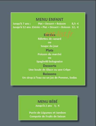 La Doulce Terrasse — carte page 4