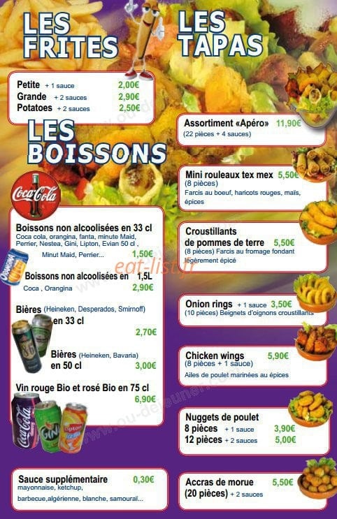 Burg et pizz — carte page 6