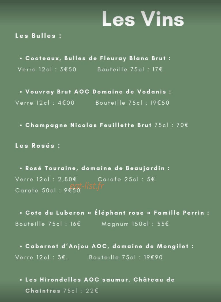 Le Sainte Anne — carte page 6