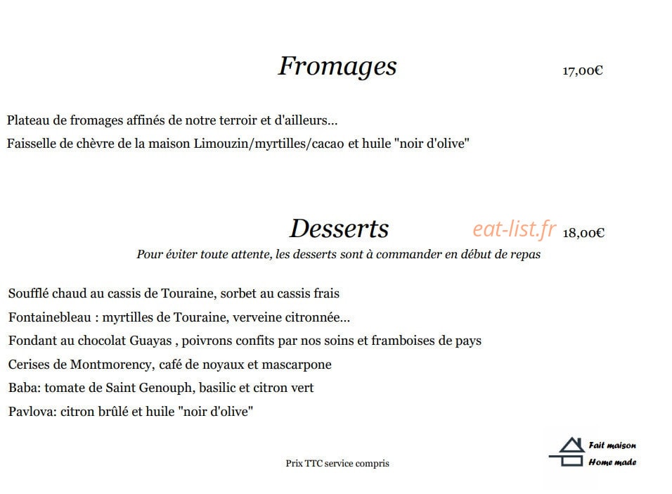 Chateau de Pray — carte page 2