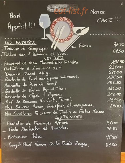 Le Pied Dans Le Plat — carte page 1