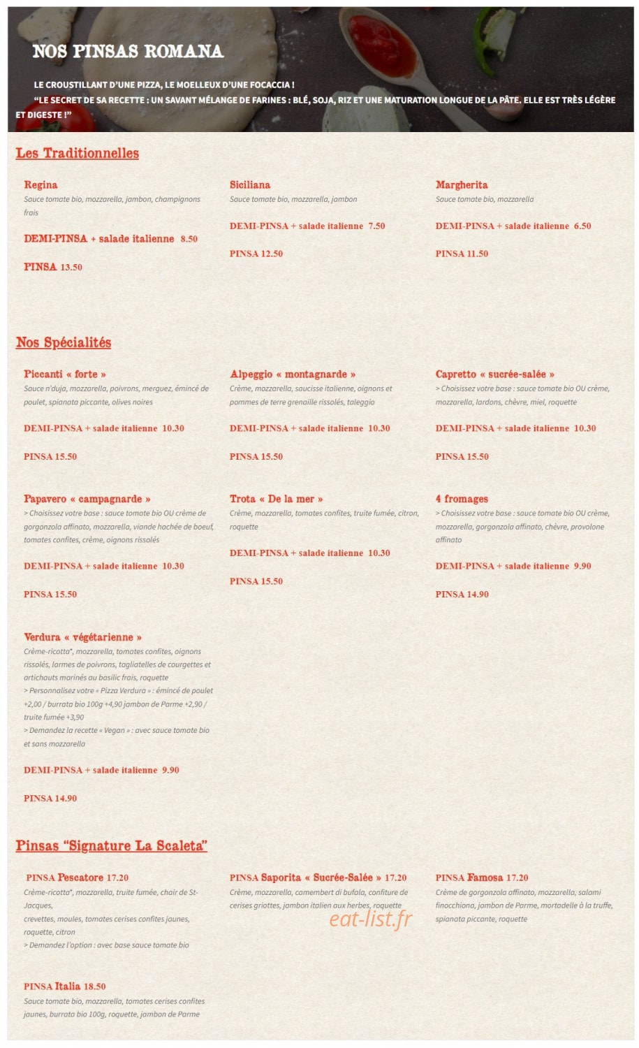 La Scaleta — carte page 5