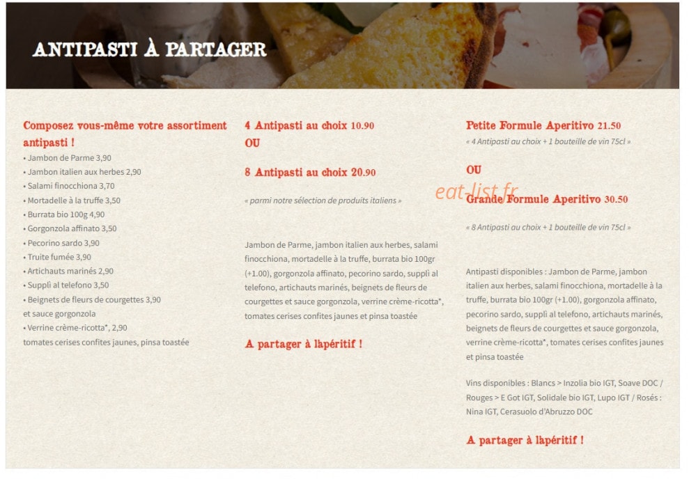 La Scaleta — carte page 13