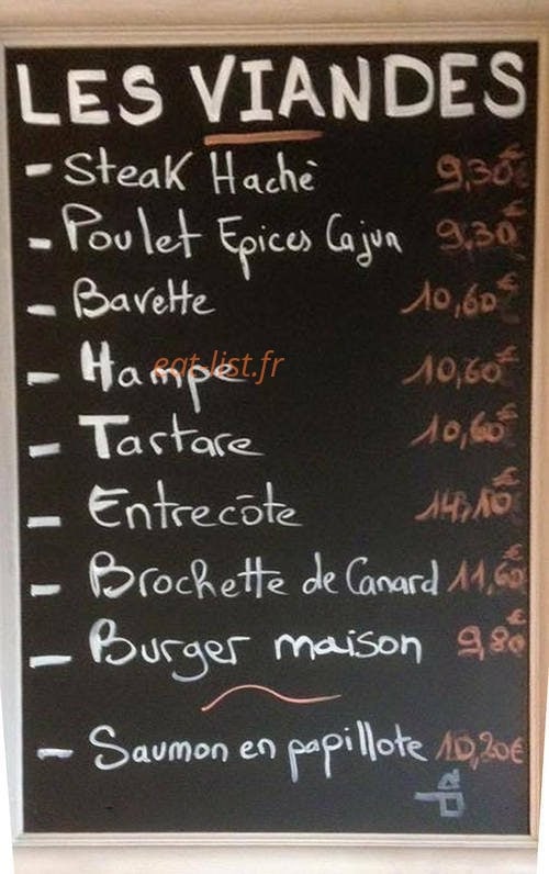 Le Bouchon — carte page 3