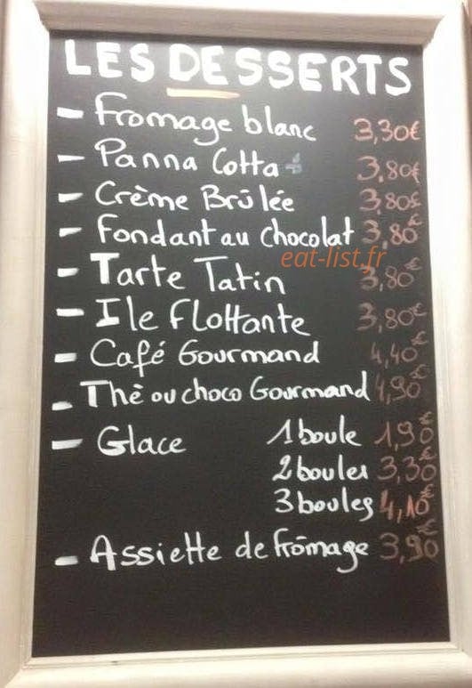 Le Bouchon — carte page 4
