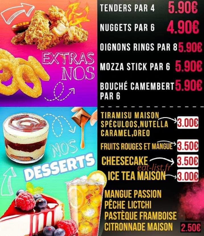 BK Factory — carte page 8