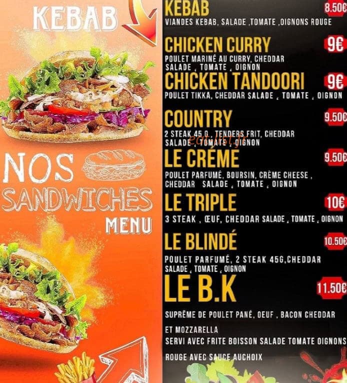 BK Factory — carte page 1