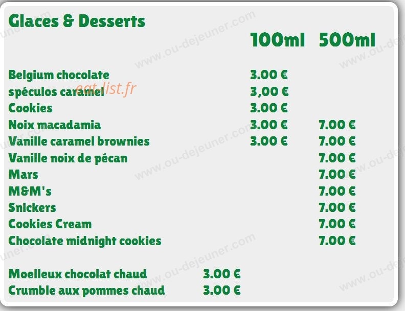 Régal Pizza — carte page 7