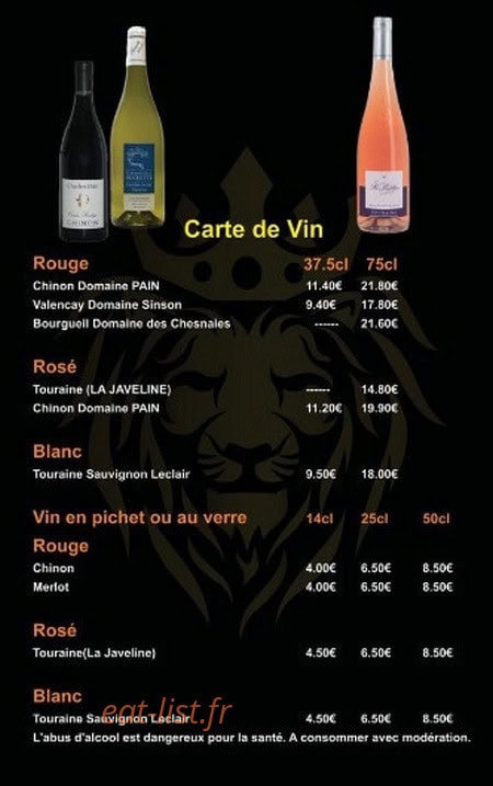 Lion Lanka — carte page 5
