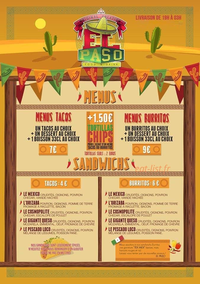 El paso — carte page 1