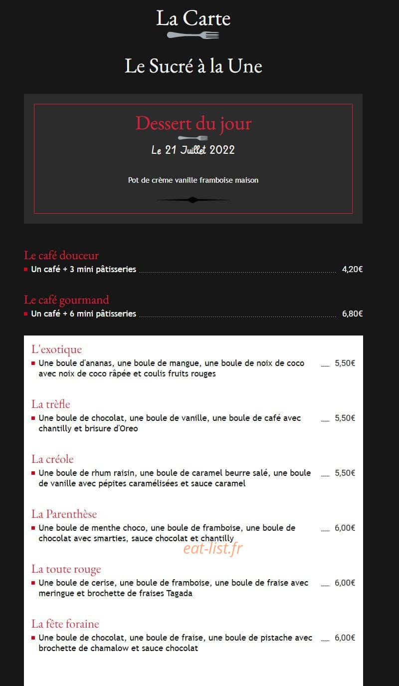 La Parenthèse — carte page 8
