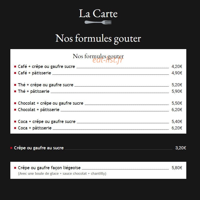 La Parenthèse — carte page 11