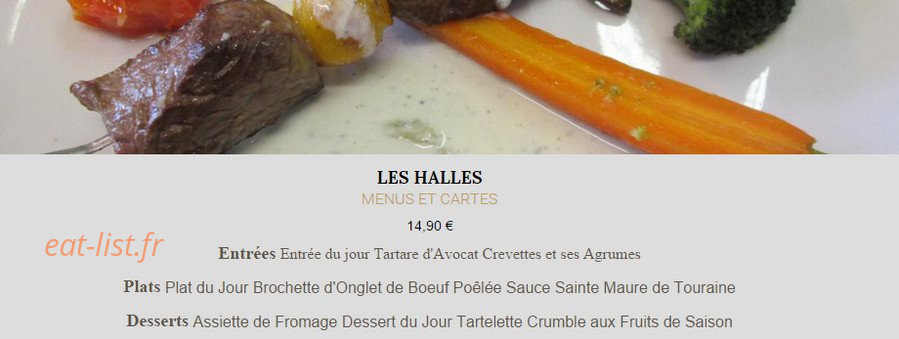 Le cheval Blanc — carte page 1