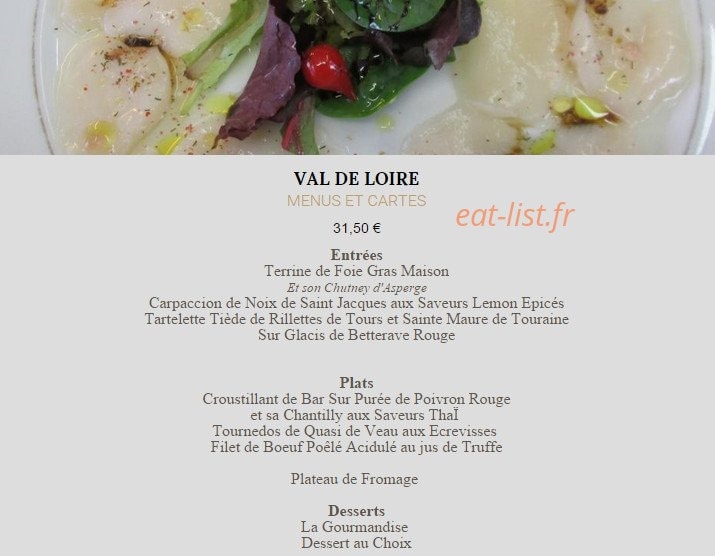 Le cheval Blanc — carte page 3
