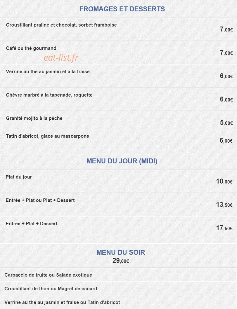 À ma façon — carte page 2