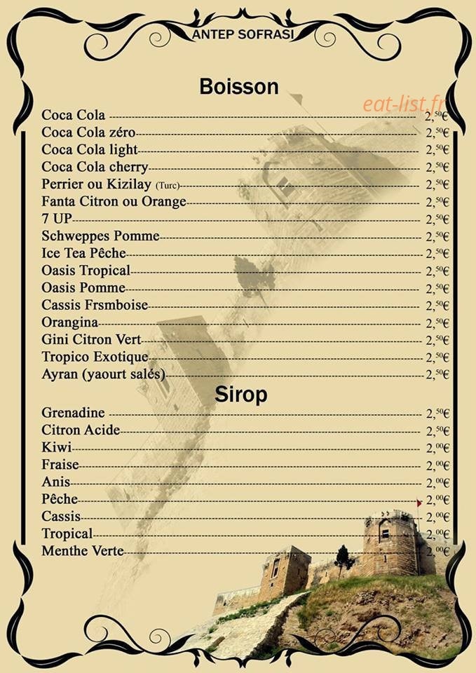 Antep-sofrasi — carte page 5