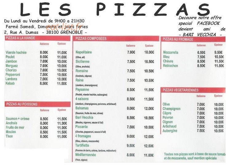 Bari Vecchia — carte page 1