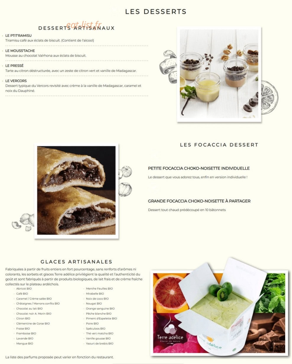 Basilic & Co — carte page 6