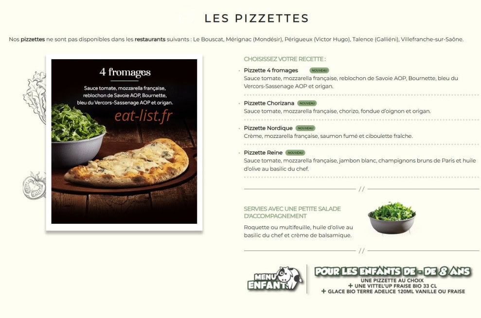 Basilic & Co — carte page 3