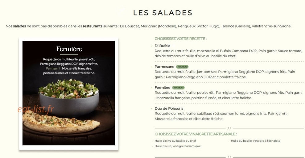 Basilic & Co — carte page 5