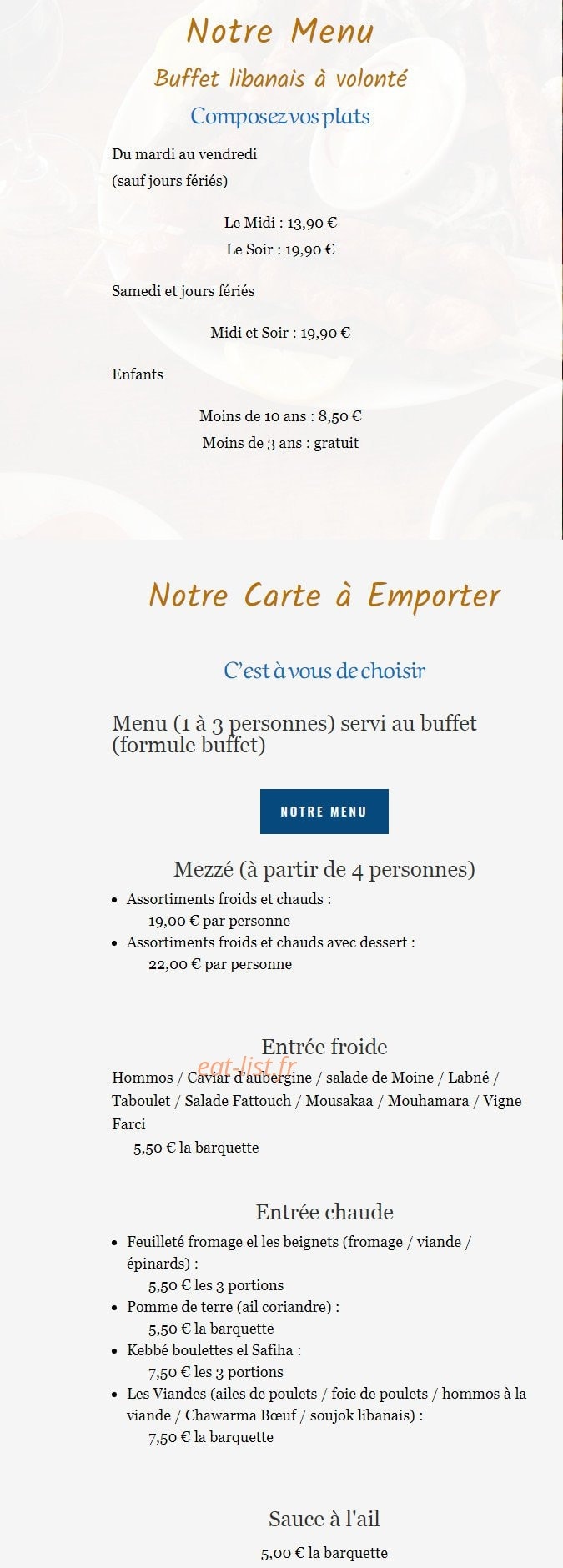 Bayrout — carte page 1
