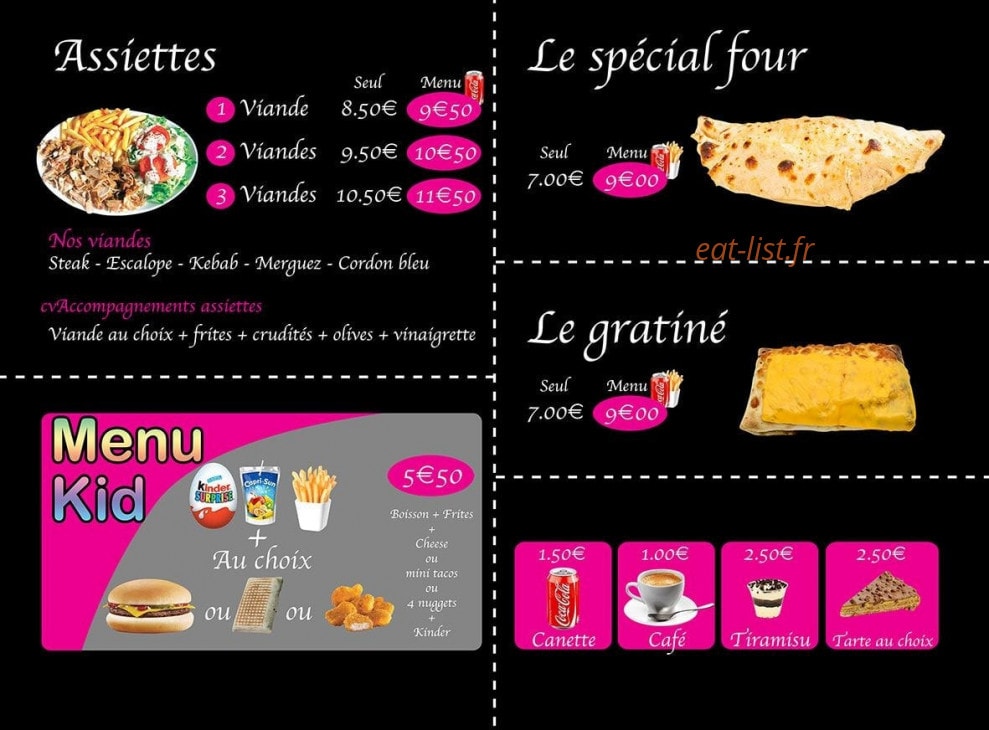 Bogota Food — carte page 3
