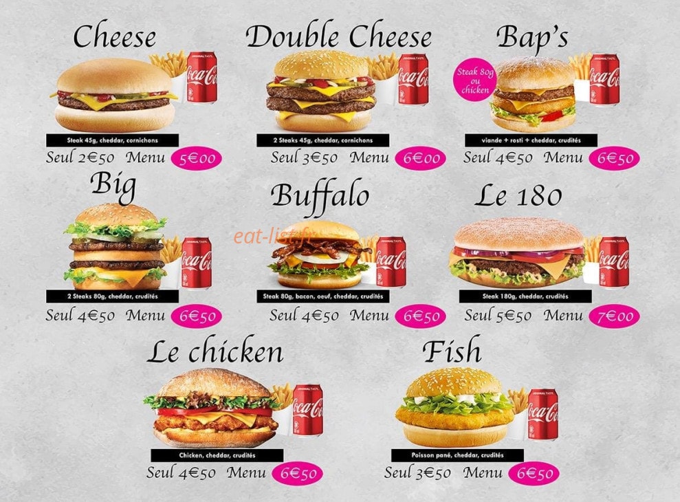 Bogota Food — carte page 2