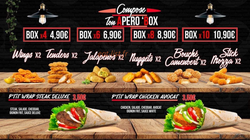Burger Family — carte page 2