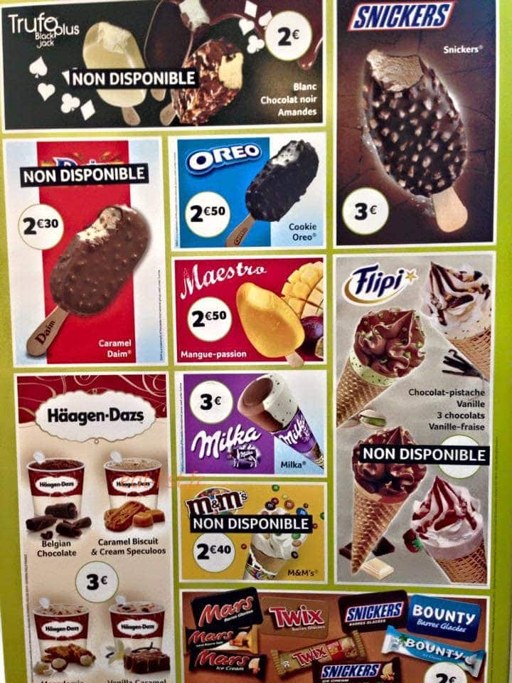 Burger Fernand — carte page 1