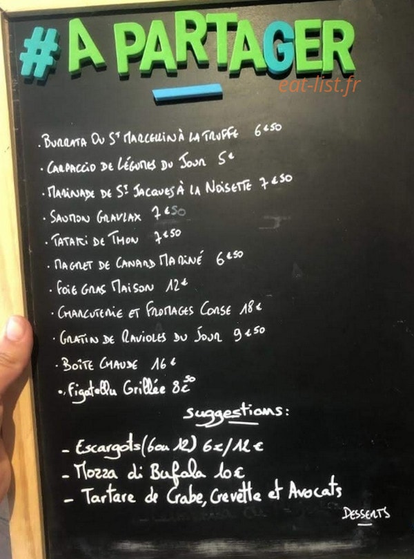Café de la Mairie — carte page 1