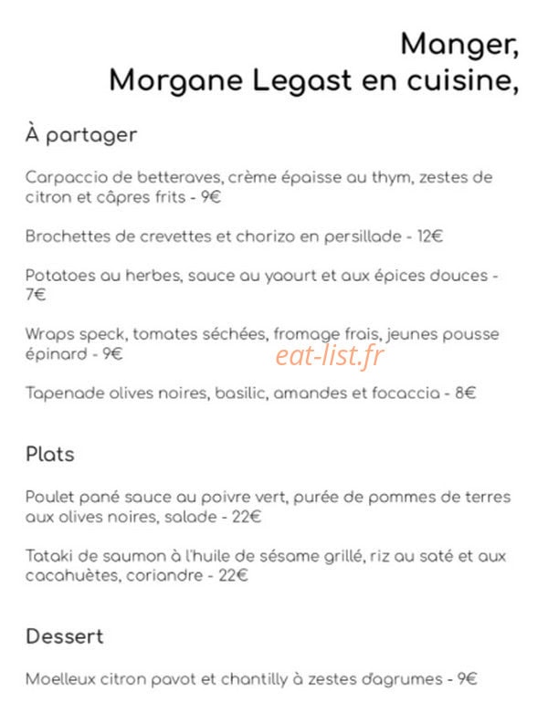 Charivari — carte page 1