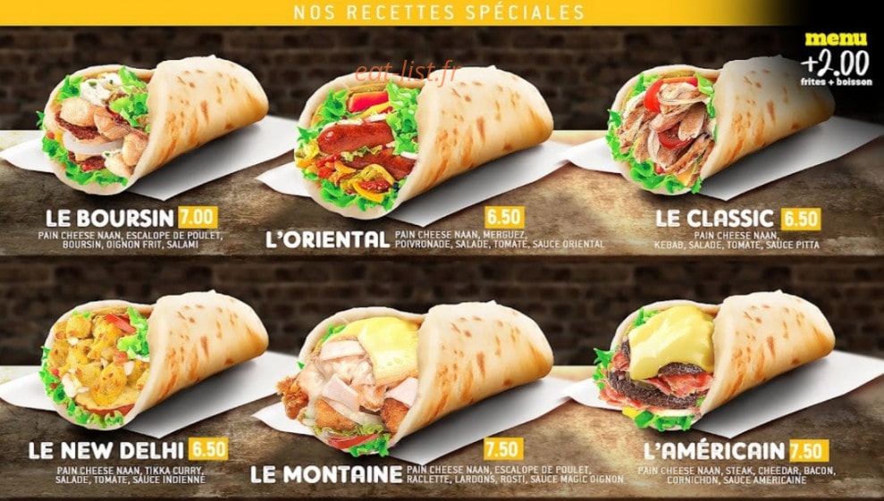 Cheese Nan — carte page 2