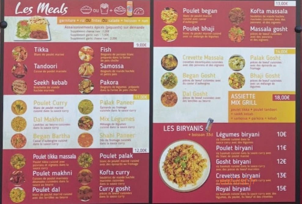 Cheese Nan — carte page 2