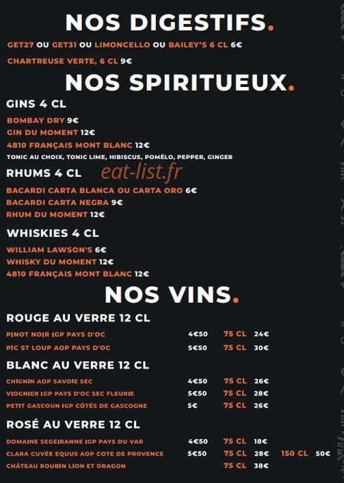 Chez Marco — carte page 6