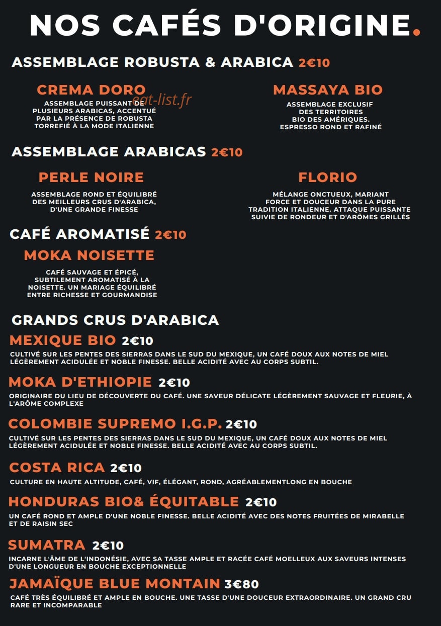 Chez Marco — carte page 4